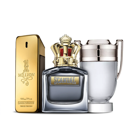 Комплект 3 парфюма | Invictus + Scandal Men + One Million 100 ml